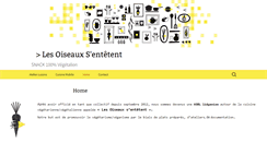 Desktop Screenshot of lesoiseauxsentetent.org