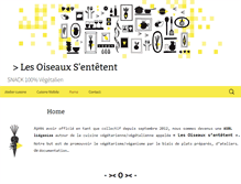 Tablet Screenshot of lesoiseauxsentetent.org